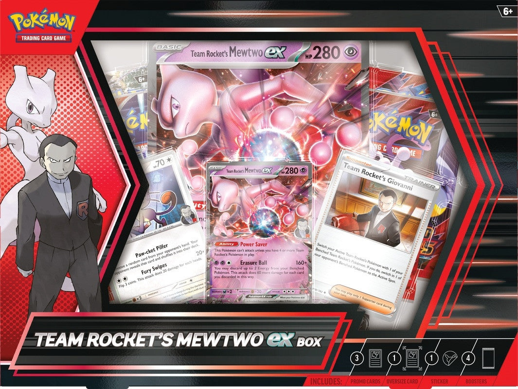Team Rocket's Mewtwo EX Box (Sealed)