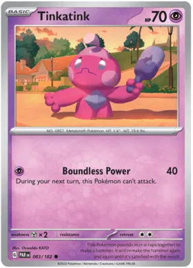 Tinkatink - Paradox Rift 083/182 (Reverse Holo)