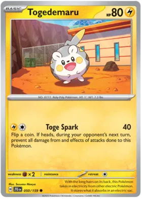 Togedemaru - Journey Together 050/159 (Reverse Holo)