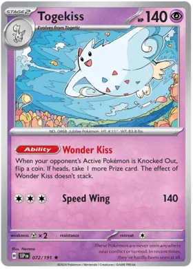 Togekiss - Surging Sparks 072/191 (Holo)