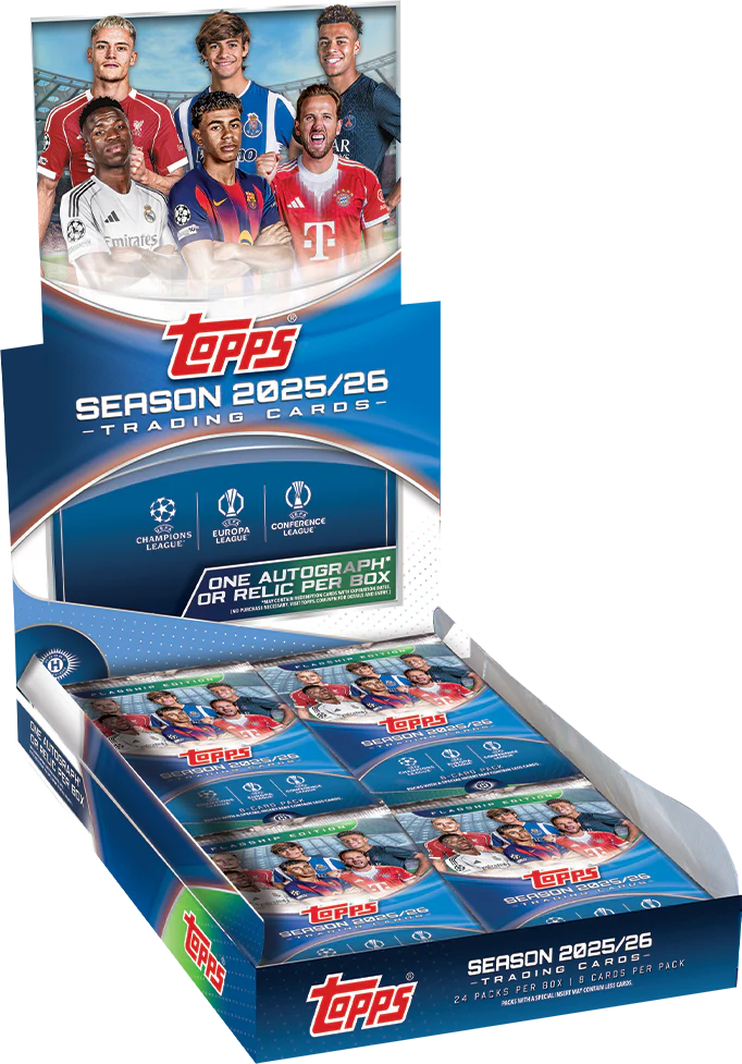 Topps UEFA Club Competitions 2025/26 Hobby Box (Sealed)