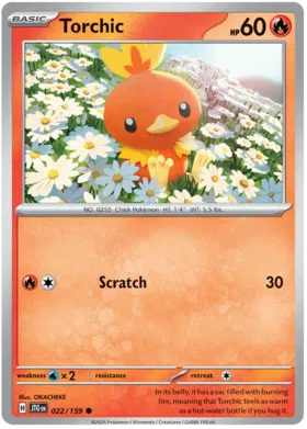 Torchic  - Journey Together 022/159 (Reverse Holo)