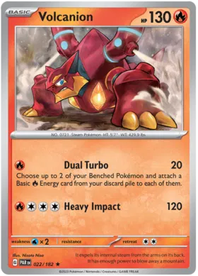 Volcanion - Paradox Rift 022/182 (Holo)