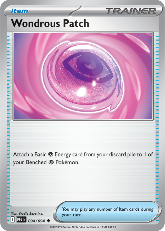 Wondrous Patch - ME Phantasmal Flames 094/094 (Reverse Holo)