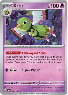 Xatu - Paradox Rift 072/182 (Holo)