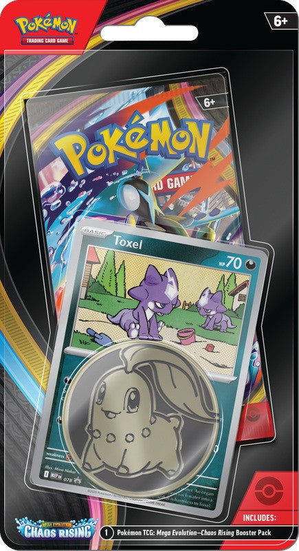 Mega Evolution Chaos Rising - Blister pack (Toxel) (Sealed)