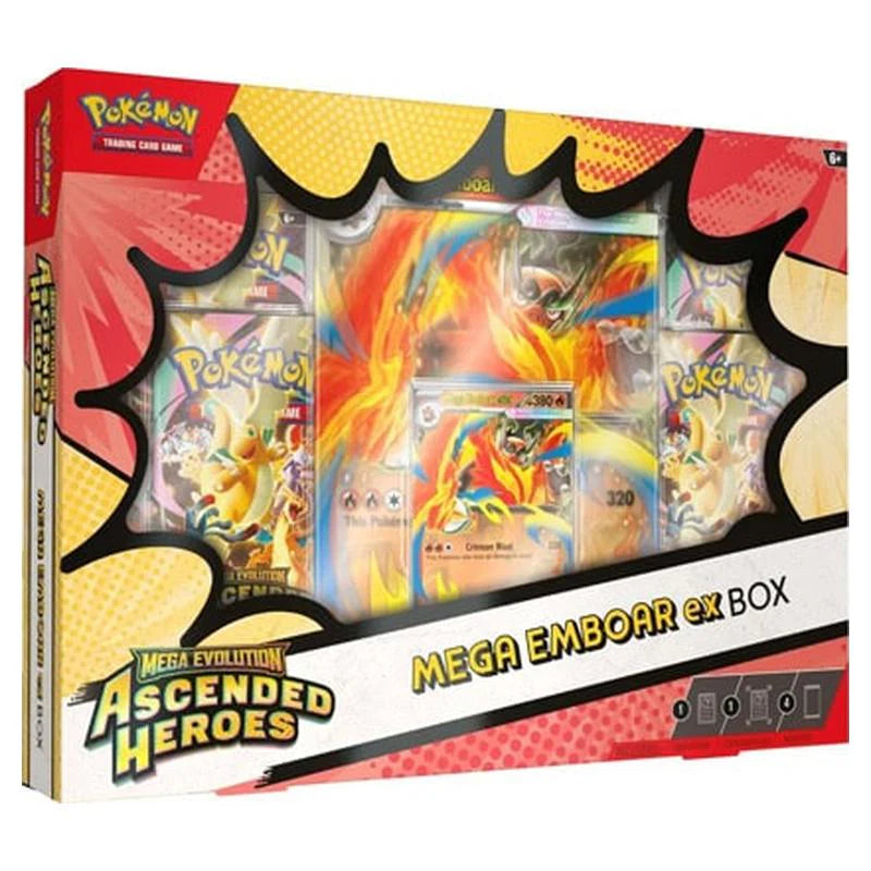 Ascended Heroes - Mega Emboar Ex Box (Sealed)