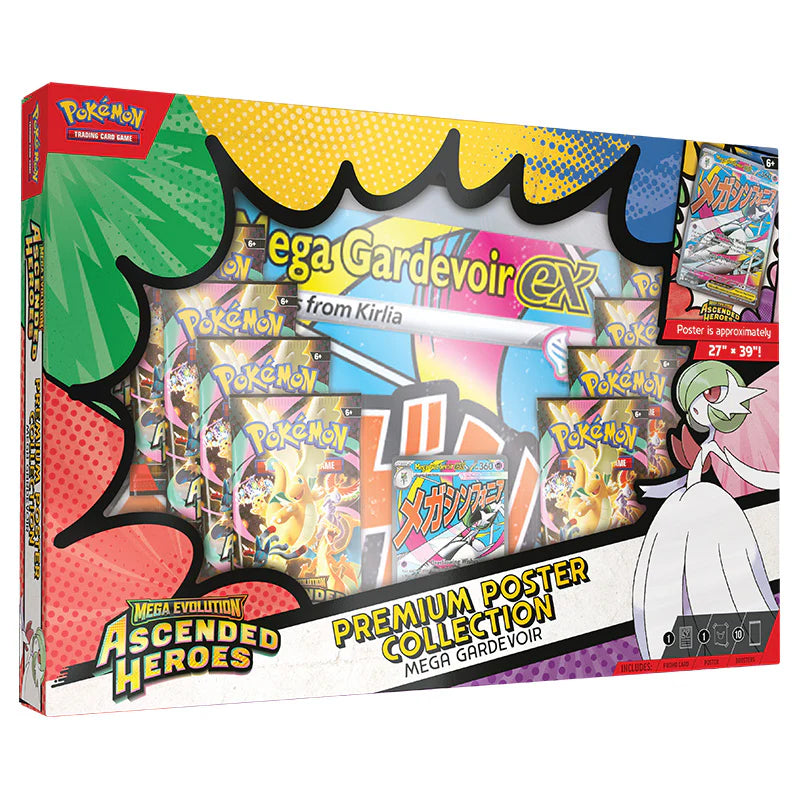 Ascended Heroes - Premium Poster Collection: Mega Gardevoir (Sealed)