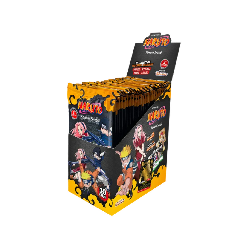 Naruto Mythos TCG: Konoha Shido Booster Box (2nd Edition)